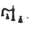 Kingston Brass KS1975PL 8" Widespread Bathroom Faucet, Oil Rubbed Bronze KS1975PL - alternate 1